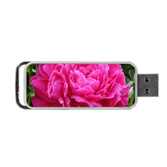 Paeonia Eleanor Portable Usb Flash (one Side)