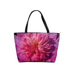 Paeonia Coral Shoulder Handbags by trendistuff