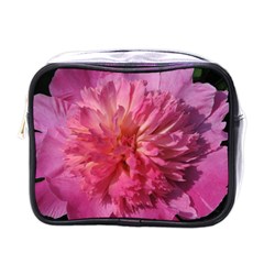 Paeonia Coral Mini Toiletries Bags by trendistuff