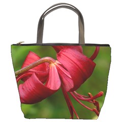 Lilium Red Velvet Bucket Bags by trendistuff