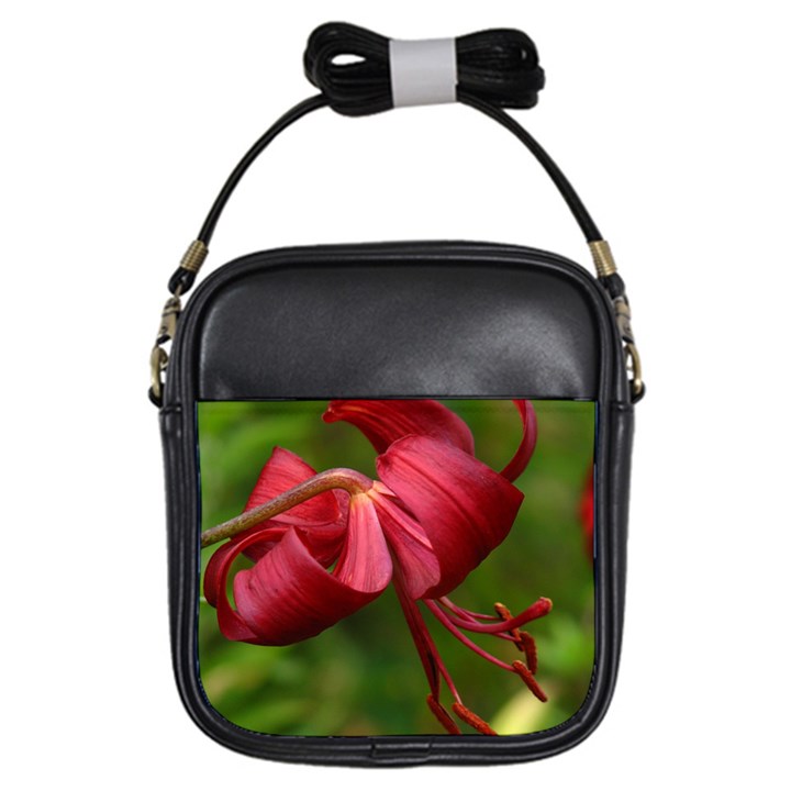 LILIUM RED VELVET Girls Sling Bags