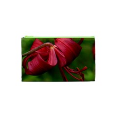 Lilium Red Velvet Cosmetic Bag (xs)