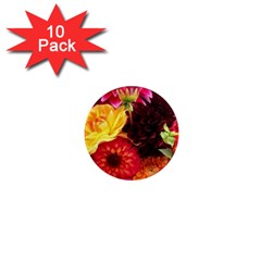 Bunch Of Flowers 1  Mini Magnet (10 Pack)  by trendistuff