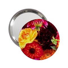 Bunch Of Flowers 2 25  Handbag Mirrors by trendistuff