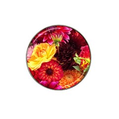 Bunch Of Flowers Hat Clip Ball Marker (4 Pack) by trendistuff