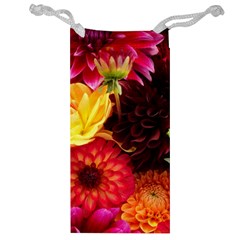 Bunch Of Flowers Jewelry Bags by trendistuff