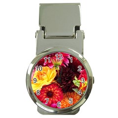 Bunch Of Flowers Money Clip Watches by trendistuff