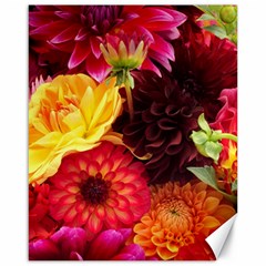 Bunch Of Flowers Canvas 16  X 20   by trendistuff