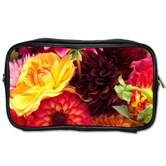 Bunch Of Flowers Toiletries Bags by trendistuff