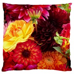 Bunch Of Flowers Large Cushion Cases (one Side)  by trendistuff