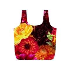 Bunch Of Flowers Full Print Recycle Bags (s) 