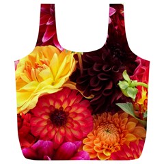 Bunch Of Flowers Full Print Recycle Bags (l)  by trendistuff