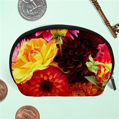 Bunch Of Flowers Accessory Pouches (large) 