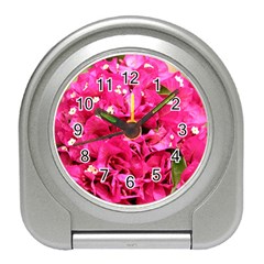 Bougainvillea Travel Alarm Clocks