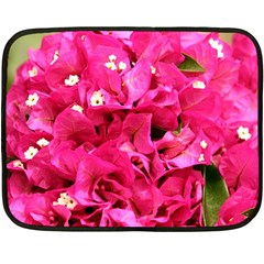 Bougainvillea Double Sided Fleece Blanket (mini)  by trendistuff