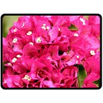 BOUGAINVILLEA Fleece Blanket (Large)  80 x60  Blanket Front