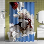 APRICOT BLOSSOMS Shower Curtain 48  x 72  (Small)  Curtain(48  X 72 ) - 42.18 x64.8  Curtain(48  X 72 )