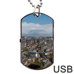 Yuanyang County Dog Tag Usb Flash (two Sides) 