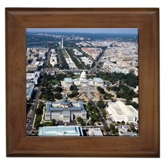 Washington Dc Framed Tiles by trendistuff