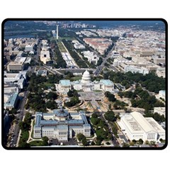 Washington Dc Fleece Blanket (medium) 