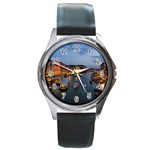 VENICE CANAL Round Metal Watches