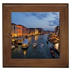 Venice Canal Framed Tiles by trendistuff