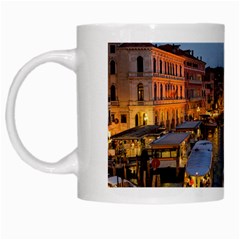 Venice Canal White Mugs by trendistuff