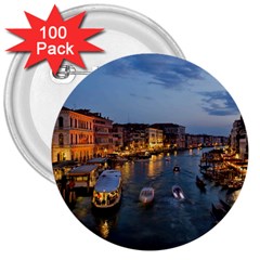 Venice Canal 3  Buttons (100 Pack)  by trendistuff