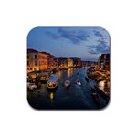 VENICE CANAL Rubber Coaster (Square) 