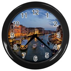 Venice Canal Wall Clocks (black) by trendistuff