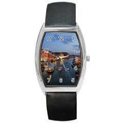 Venice Canal Barrel Metal Watches by trendistuff