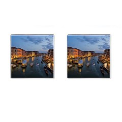 Venice Canal Cufflinks (square) by trendistuff