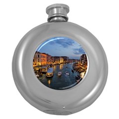 Venice Canal Round Hip Flask (5 Oz) by trendistuff