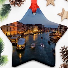 Venice Canal Star Ornament (two Sides)  by trendistuff