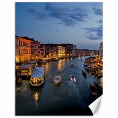 Venice Canal Canvas 12  X 16  