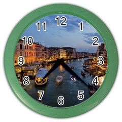 Venice Canal Color Wall Clocks by trendistuff