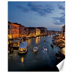 Venice Canal Canvas 11  X 14   by trendistuff