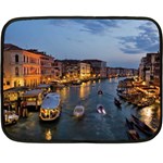 VENICE CANAL Fleece Blanket (Mini)