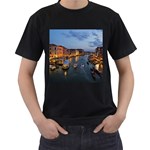 VENICE CANAL Men s T-Shirt (Black)