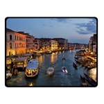 VENICE CANAL Fleece Blanket (Small)