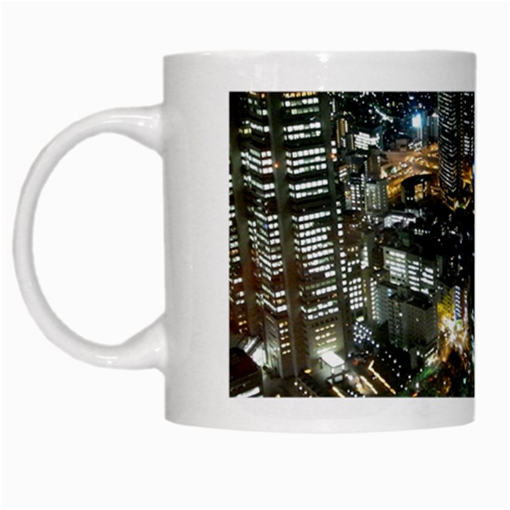 TOKYO NIGHT White Mugs