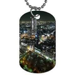 Tokyo Night Dog Tag (one Side) by trendistuff