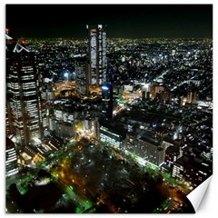 Tokyo Night Canvas 12  X 12   by trendistuff