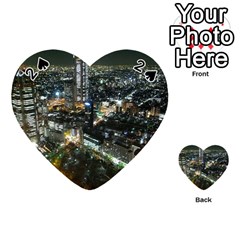 Tokyo Night Playing Cards 54 (heart)  by trendistuff