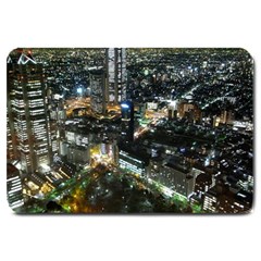 Tokyo Night Large Doormat  by trendistuff