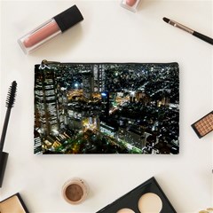 Tokyo Night Cosmetic Bag (medium)  by trendistuff