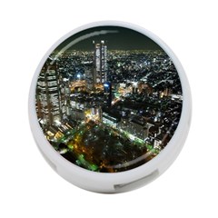 Tokyo Night 4-port Usb Hub (one Side) by trendistuff