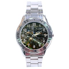 Tokyo Night Stainless Steel Men s Watch by trendistuff