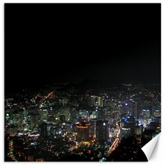 Seoul Night Lights Canvas 12  X 12   by trendistuff