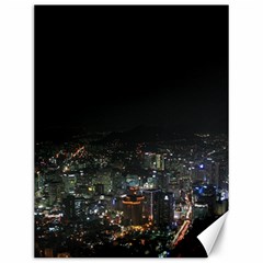 Seoul Night Lights Canvas 12  X 16   by trendistuff